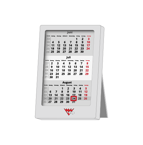 3-Monatskalender DATA - MINI - Zweijahreskalender